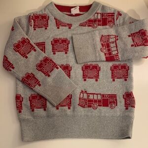 Baby Gap 4 Years Firetruck Sweater